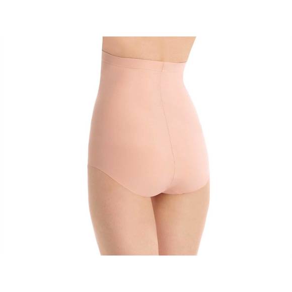 NEW COMMANDO classic control high-waisted brief in brut rose - Picture 2 of 2